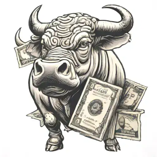 Bull With Money