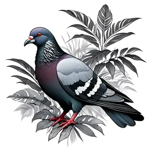Pigeon Jungle Background