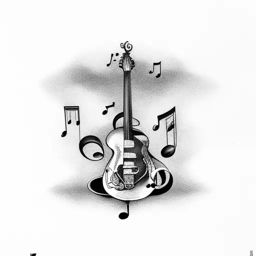 Irish With Musical Notes And Piano Keys