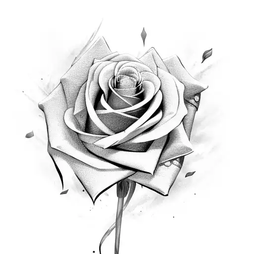 Sword Wrapped In Roses