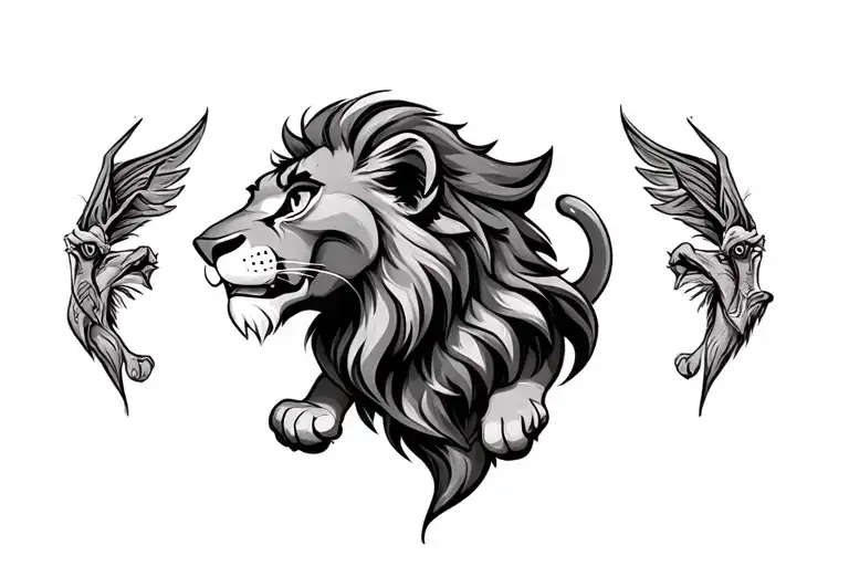 Simba Lion King And Harry Potter Theme