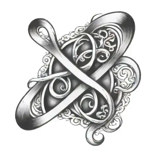 Infinity And Trinity Symbol