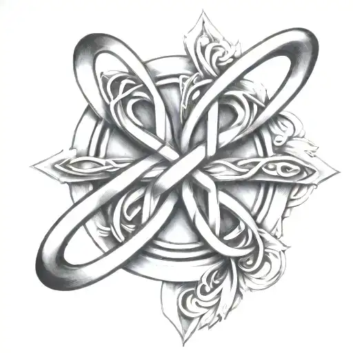 Infinity And Trinity Symbol