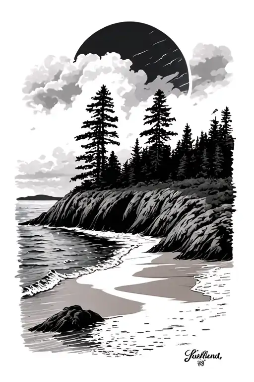 Newfoundland Beach Sleeve