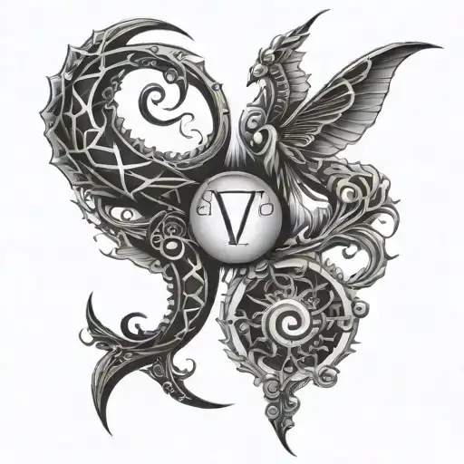 Scorpio Virgo Pisces Gemini Symbol