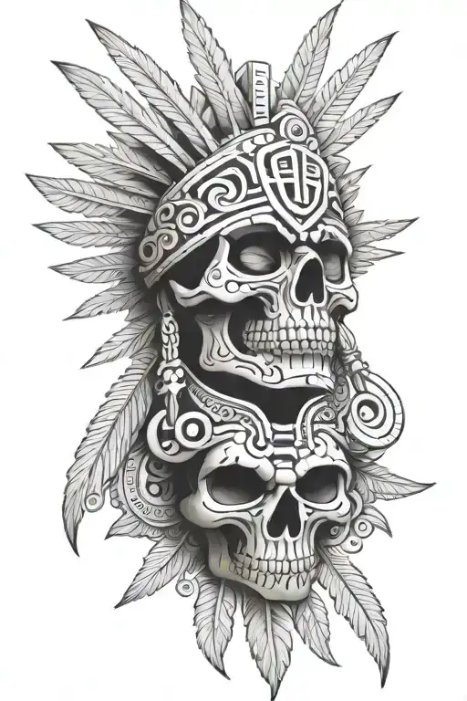 Aztec Skull