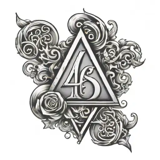 Number 46 With Brotherhood Symbol