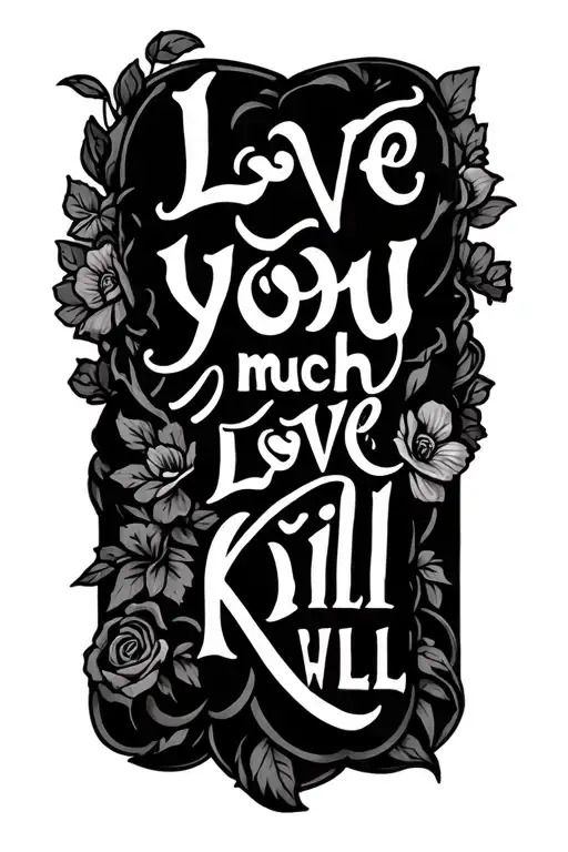 Love You Much Love Will Kill