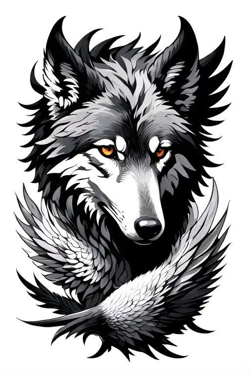 Wolf And Pheonix
