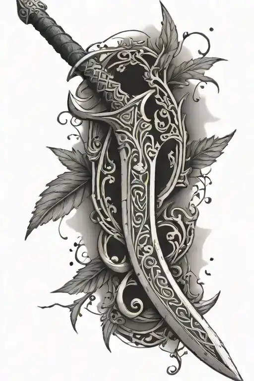 Anduril Sword From Lord Of The Rings