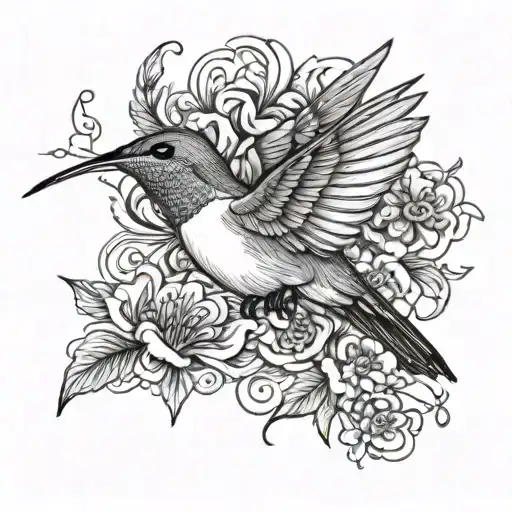 Hummingbird Feed Your Soul Leaving