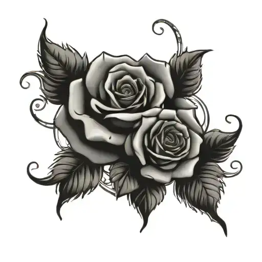 Roses And God Symbol In Alchemy