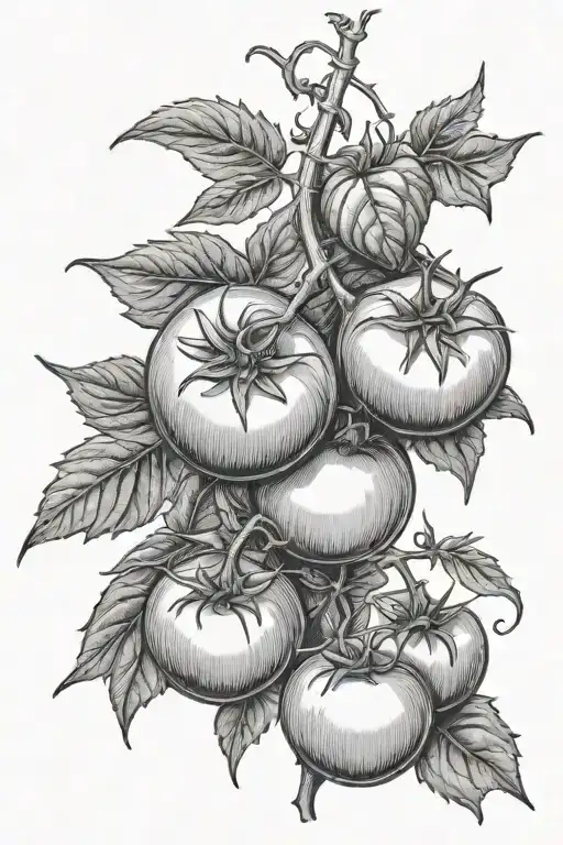 Tomatoes On The Vine