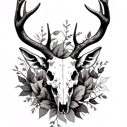 Deer Skull Sleeve