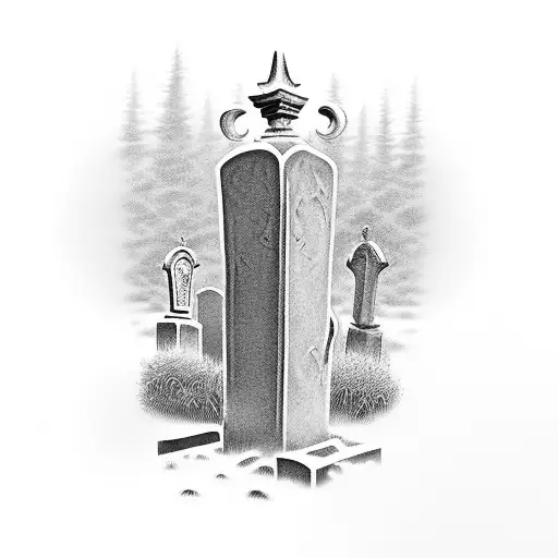 Animated Gravestones Cover Up