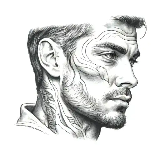 Gay Handsome Man Face