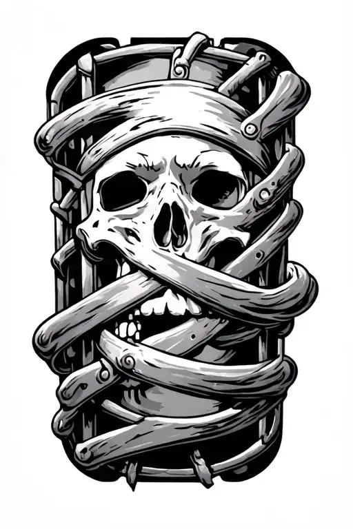 Number 875 Plain Prison Style