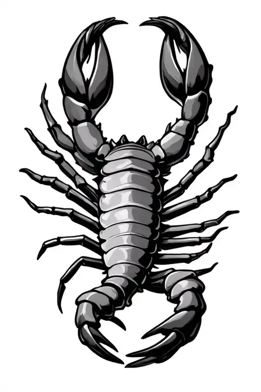 Scorpio Zodiac Sign Intertwined Representing The Client's