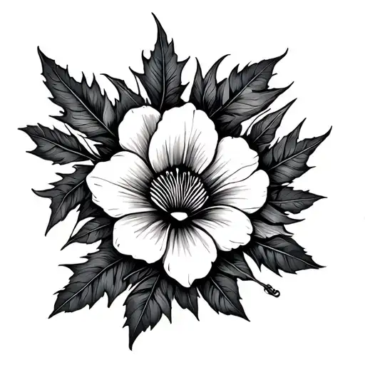 Fine Line Black And White Tattoo Inspired By A Song From The Band Treaty Oak Revival