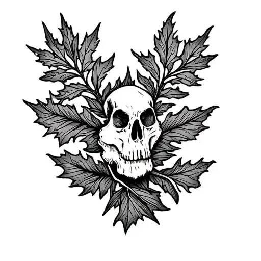 Fine Line Black And White Tattoo Inspired By The Band Treaty Oak Revival