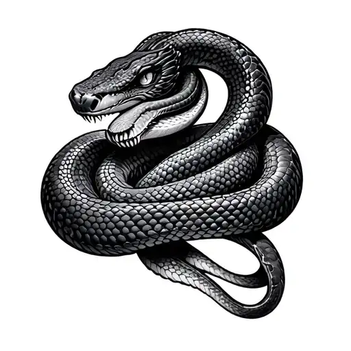 Snake Sleeve That Wraps