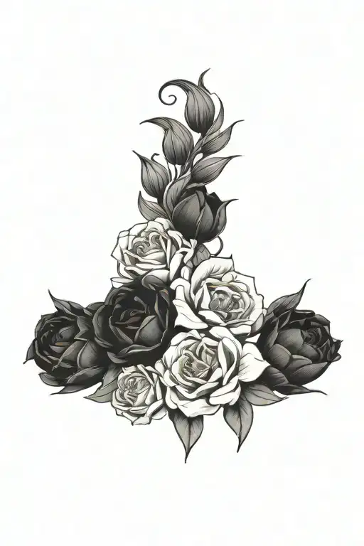 Bouque Of Birth Flowers