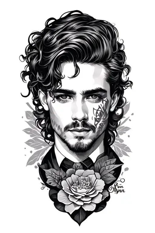 Half Sleeve Tattoo That Says Ryan Wynn