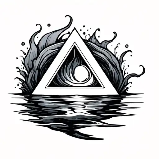 Water Triangle Symbol