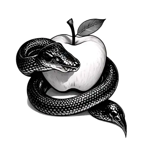 Apple And Snake