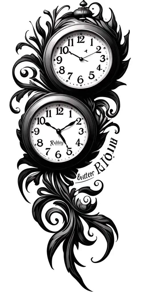 Clock With Childrens Name And Birthdate Incorporated