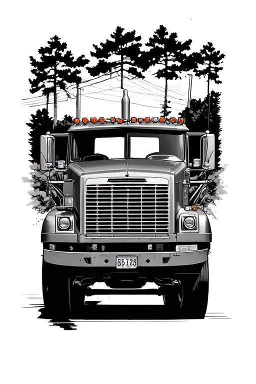 Tow Truck Parked In Front