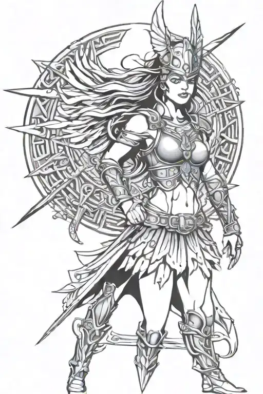 Valkyrie Warrior Woman