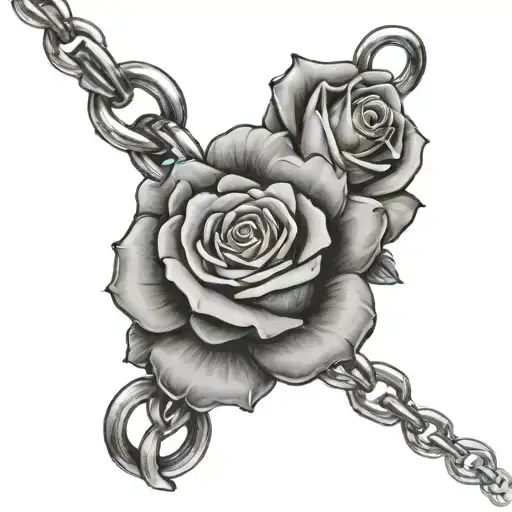 Chain And Rose
