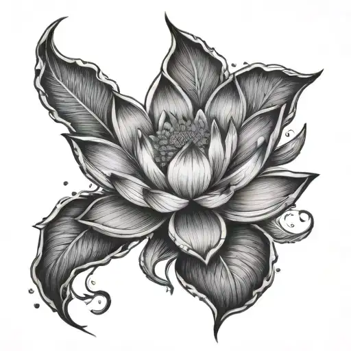 Lotus Flower Within Dopamine