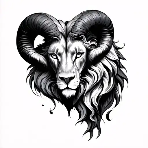 Aries And Leo Zodiac Sign Form A Heart