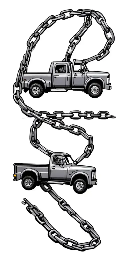 Tow Truck Chains Only