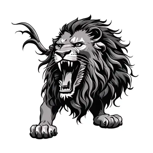 Voodoo Lion Roaring