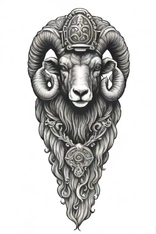 Black Ram Head Firefighter