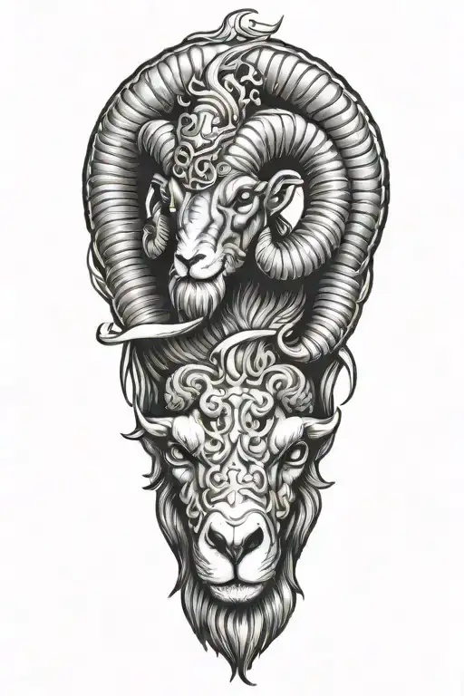 Black Ram Head Firefighter