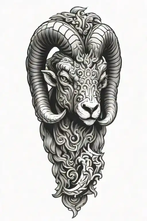 Black Ram Head Firefighter