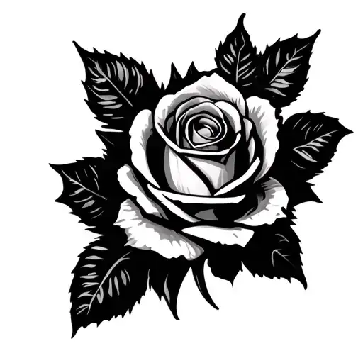 Fore Arm Rose Tattoo Design Inspired