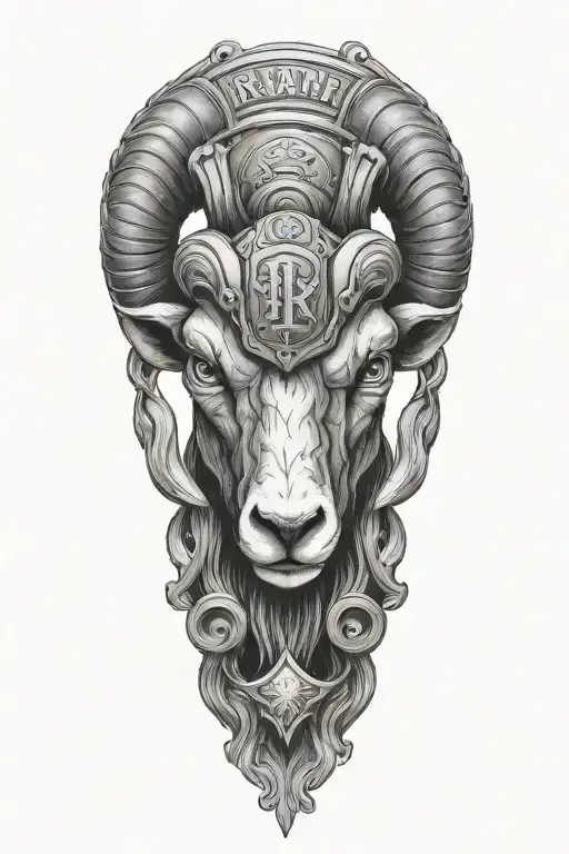 Black Ram Head Firefighter