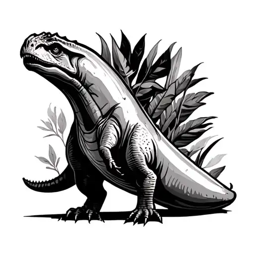 Dinosaur Shaped Like A Banana Bruntasaurus