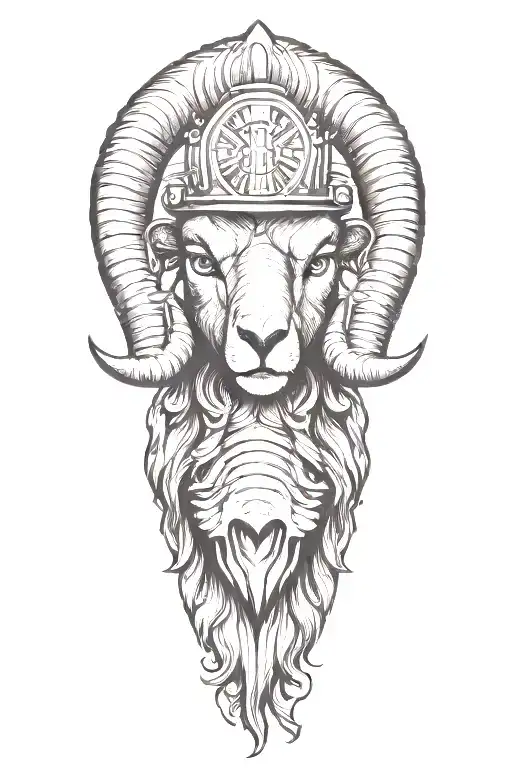 Black Ram Head Firefighter