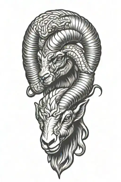 Black Ram Head Firefighter