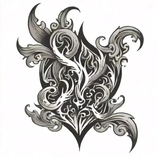 Black Flames Dark Spots