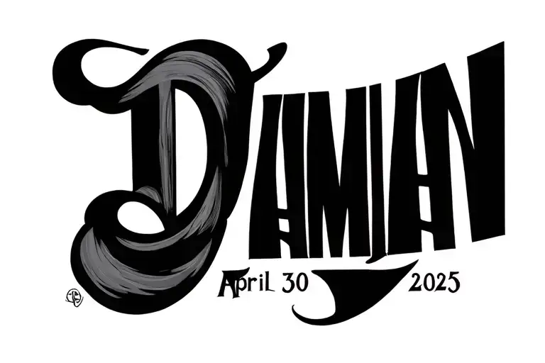 April 30 2025 In Roman Numeral With Damian Across The Middle