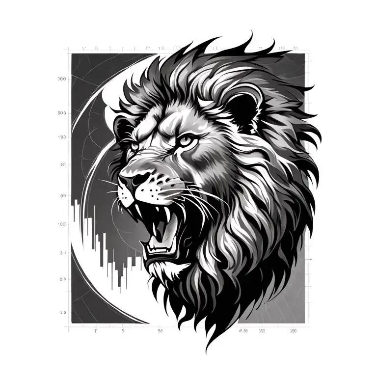 Fierce Lion And Trading Chart Transforming