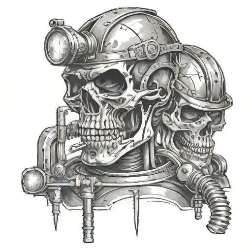 Skull Welders Working