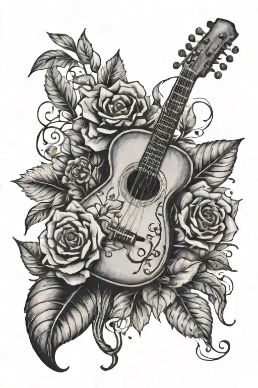 Plants And Music Notes